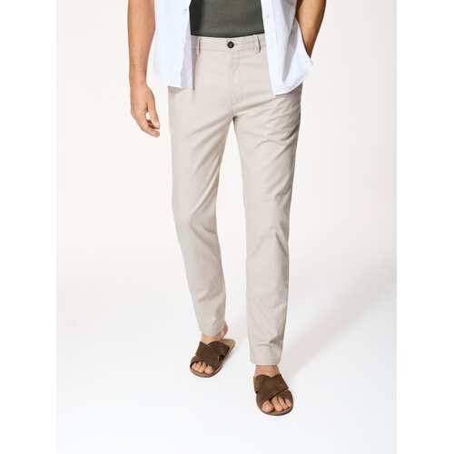 Reserved Chino slim fit hlače - bež Cijene