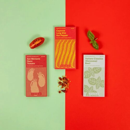 Piccolo Seeds Set semen za italijansko paradižnikovo omako - 1 set. Slike