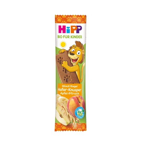 BIO muesli ploščica - oves-jabolko-breskev Cene