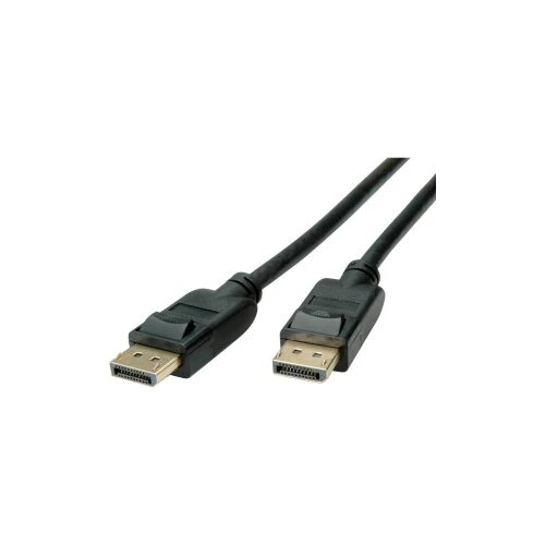 Roline DisplayPort priključni kabel DisplayPort vtič\, DisplayPort vtič 3.00 m črna 11.04.5812 zaščiten DisplayPort kabel, (20421035) Cene