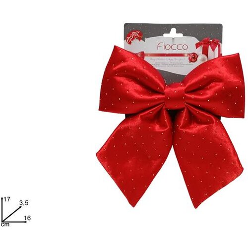  BOŽIĆNA MAŠNA 16CM CRVENA DIAMANTI Cene