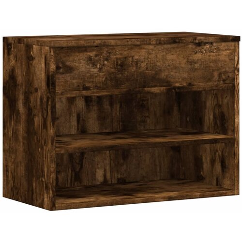 Maison Chic Klop za čevlje - Sedež za čevlje dimljeni hrast 60x30x45 cm konstruiran les, (21777918) Cene