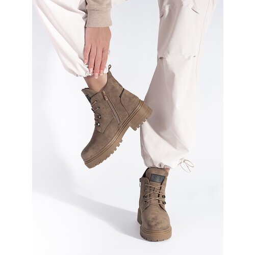 Sergio Leone Beige women&amp;#039;s hiking boots Slike