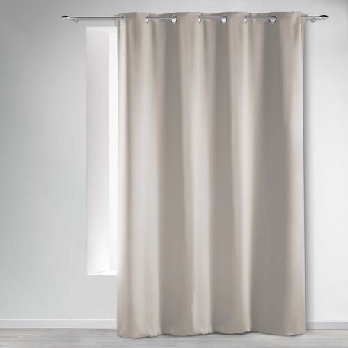Douceur d intérieur Krem zatamnjujuća zavjesa 135x280 cm Occult – Cijene