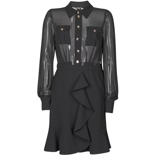 Marciano Kratke obleke CAROL SHORT DRESS Črna