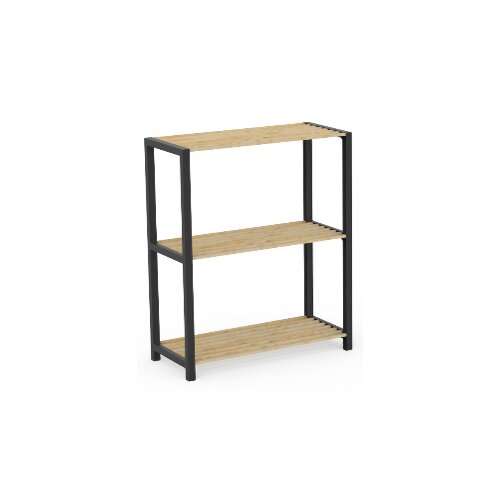 Bienwood BIE7003 višenamenska polica drvo plastika 65cm Cene