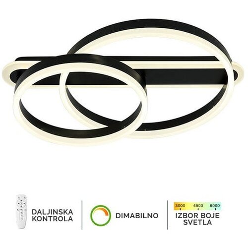  led plafonska lampa F2047-76P bk Cene