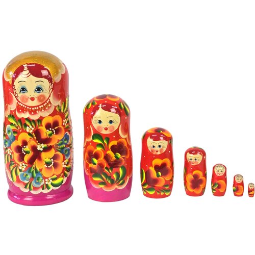  Originalna ruska matrjo&amp;scaron;ka 22 cm, set od 7 kom Slike