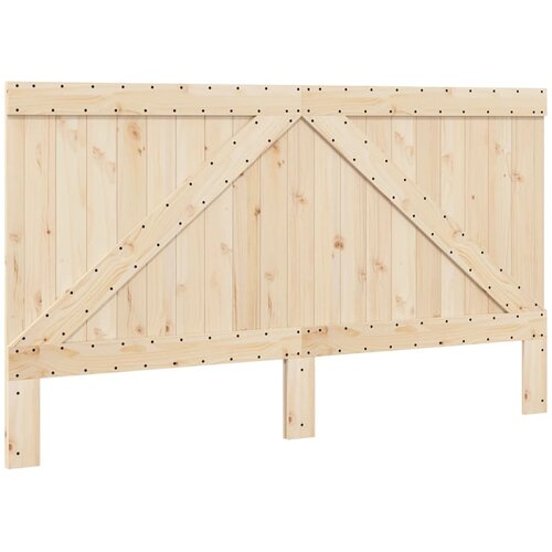  Okvir kreveta s uzglavljem 200 x 200 cm od masivne borovine Slike