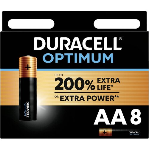 Duracell Optimum mignon (aa)-baterija alkalno-manganov 1.5 V 8 kos, (20640886) Cene