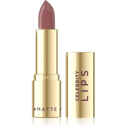 Eveline Cosmetics Celebrity Lips Matte matirajoča &amp;scaron;minka odtenek 516 sienna 1 kos Slike