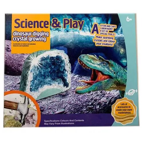 Magic Toys pravljični kristali: komplet za gojenje kristalov dinozaver Cene
