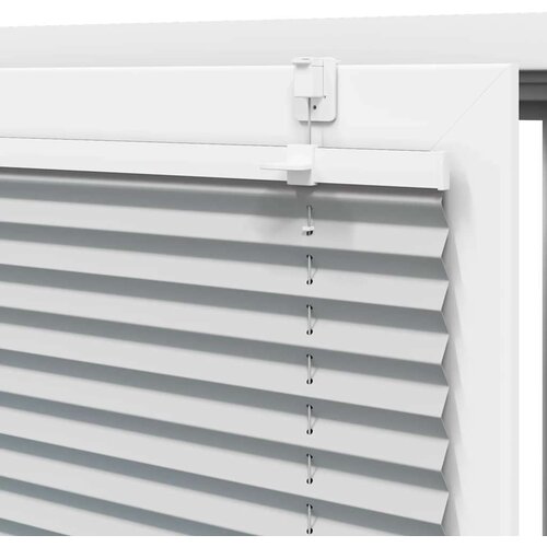 VidaXL Plisirana roleta svijetlosiva 90x200 cm &amp;scaron;irina tkanine 89,4 cm Slike