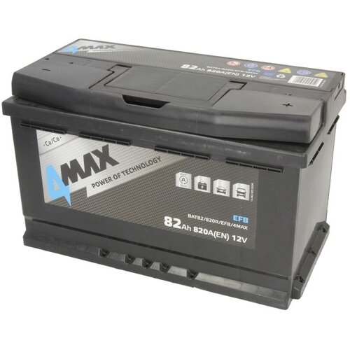 4Max AKUMULATOR 12V 82Ah 820A START&STOP EFB D+ Cene