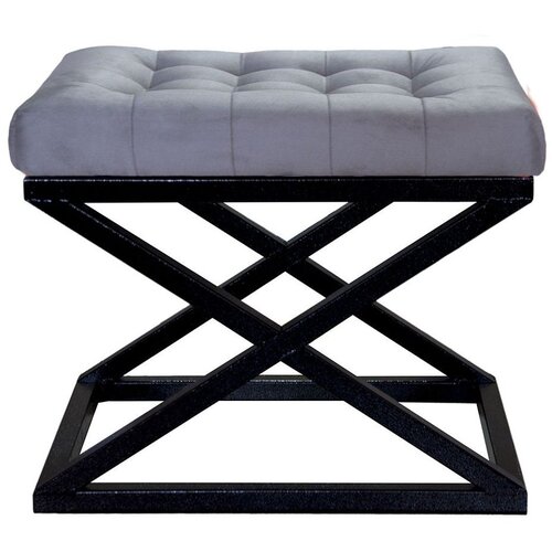 Atelier Del Sofa Capraz - Black, Grey v2 BlackGrey Pouffe Cene