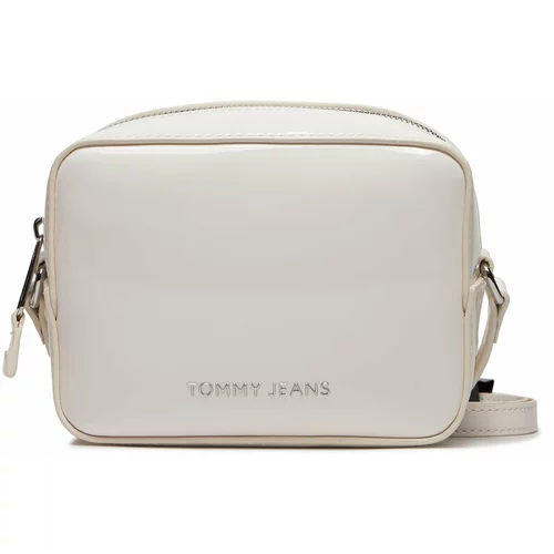 Tommy Jeans Ročna torba Tjw Ess Must Camera Bag Patent AW0AW15826 Ancient White YBH