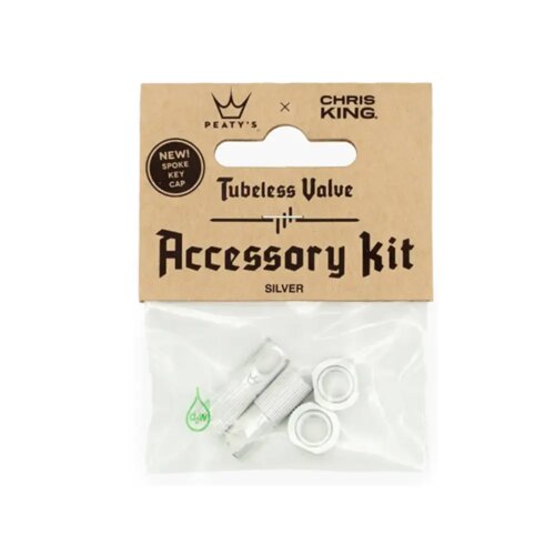 Peaty's accessory kit Tubeless ventila 42mm Silver Cijene