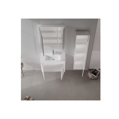 Hanah home Kupatilski ormarić sa umivaonikom i ogledalom (2 komada) Side 85 v2 746 Cene
