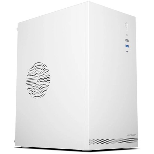 LC-Power microatx/miniitx LC-6100MW-ON 1xUSB-c/ 2xUSB-A (usb 3.2 gen 1) white Slike