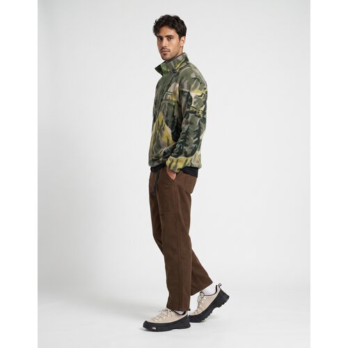 Columbia Helvetia II Printed Half Snap Fleece Kaki Slike