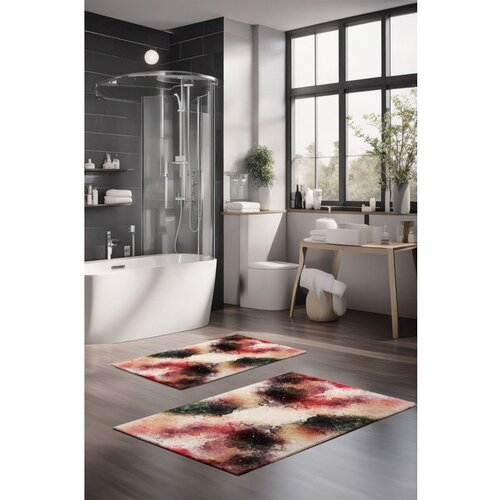  CT-5013 multicolor bathmat set (2 pieces) Cene