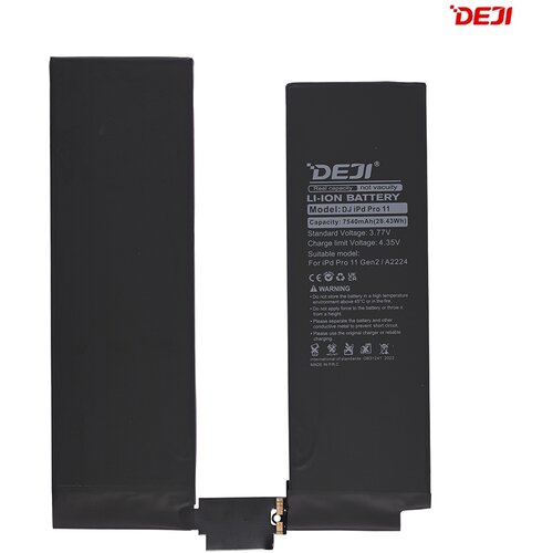  Baterija Deji za iPad Pro 11 Gen 2 2020 (7540mAh) Slike