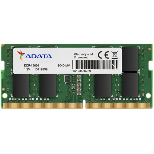 Adata Memorija SODIMM DDR4 16GB 2666MHz AData AD4S266616G19-SGN Slike