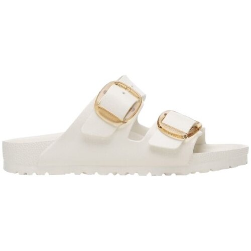 Birkenstock Sandali &amp;amp; Odprti čevlji Arizona Big Buckle EVA Narrow - Eggshell Bela Slike