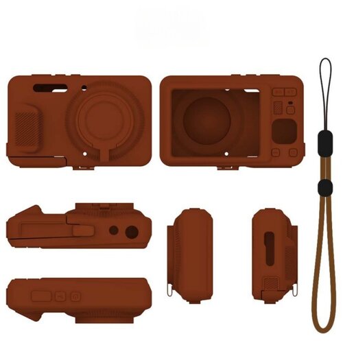 INF Silikonski za&scaron;čitni ovoj za Kodak PIXPRO FZ55, proti udarcem in prahu Brown, (5000335648) Cene