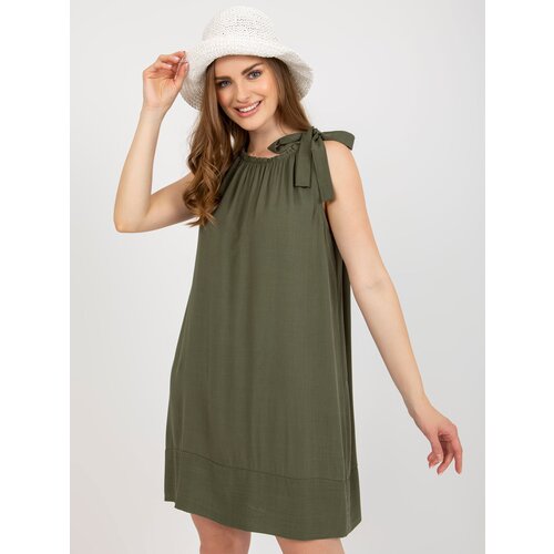 Och Bella Dress-TW-SK-BI-89923.29-khaki Slike