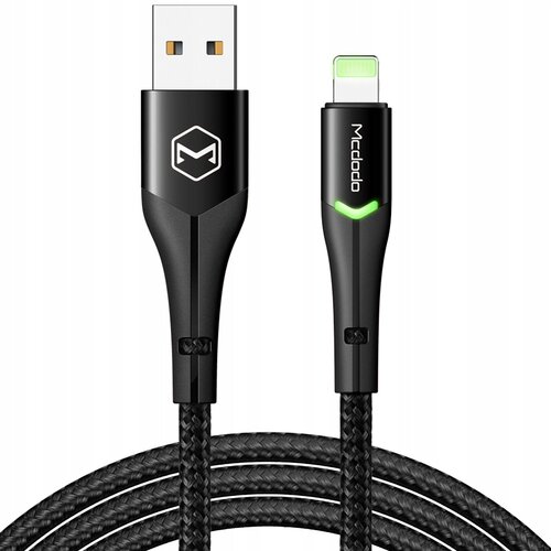 McDodo USB LIGHTNING HITRI POLNILNI KABEL 36W ZA IPHONE 13 14 1M VODIL ČRNO, (21747912) Cene