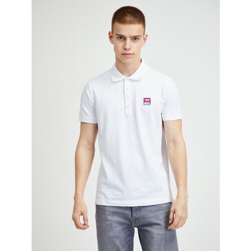 Diesel Kal Polo majica Bela Slike