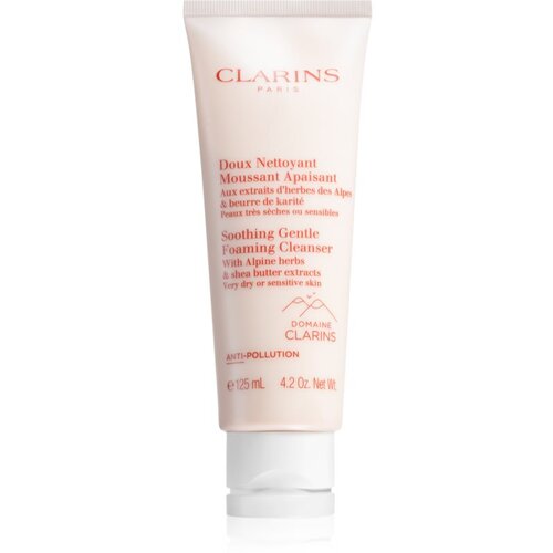 Clarins Soothing Gentle Foaming Cleanser čistilna penasta krema za pomiritev kože 125 ml Slike