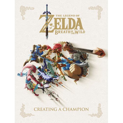 The Book Service Limited Nintendo - The Legend of Zelda: Breath of the Wild Creating a Champion Slike