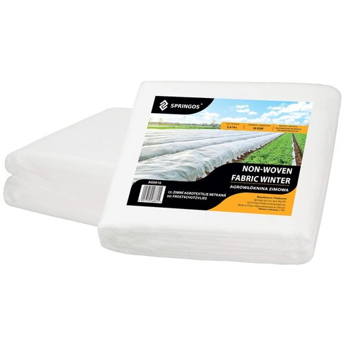 springos AGR NETKAN ZIMSKA PODLOGA 50g DEBELA MOČNA UV PREVLEKA 10x3,2m BELA PREVLEKA, (21629503) Cene
