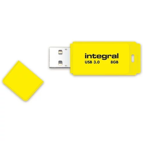 Integral USB ključ 8GB NEON INFD8GBNEONYL3.0 rumen