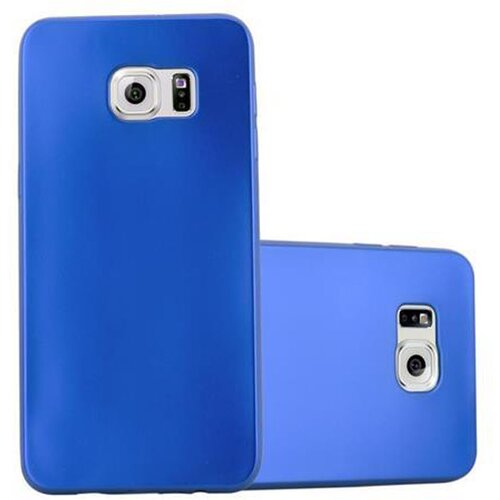 Cadorabo Case, združljiv s Samsungom v kovinsko modri - za&scaron;čitni pokrov, narejen iz fleksibilnega silikona TPU, (20590226) Cene