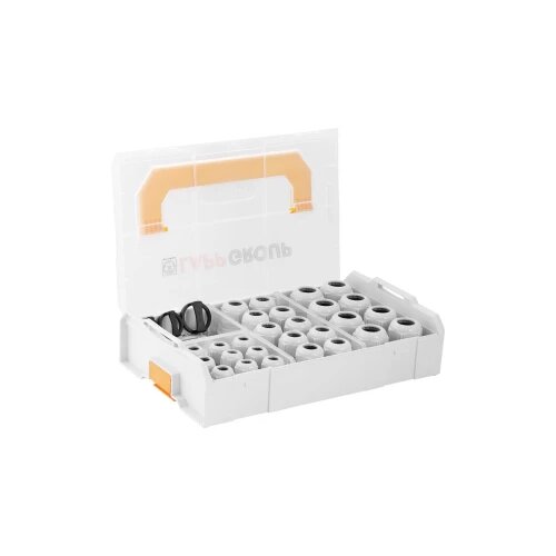 LAPP Sortiment kabelskih uvodnica, poliamid, srebrno-sive boje (RAL 7001) Kabel SKINTOP® L-BOXX MINI CLICK 1 set Cijene