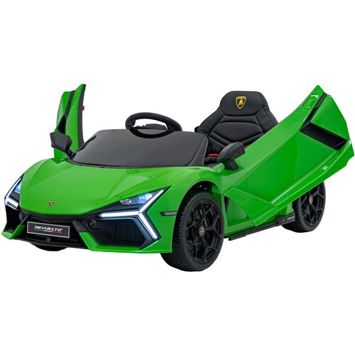  Licenciran avtomobil na akumulator Lamborghini Revuelto 4x4 - zelen Slike