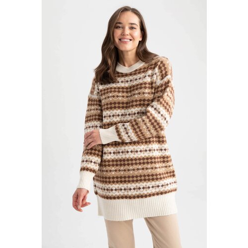 Defacto Regular Fit Crew Neck Tunic Slike