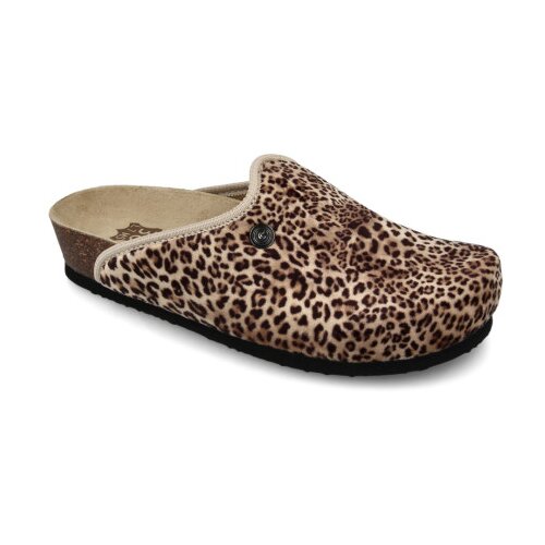 Grubin Caki ženska klompa pliš classic leopard 37 ( A066019 ) Cene