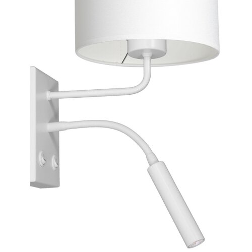  Zidna lampa ARDEN 1xE27/60W+1xG9/8W/230V bela Slike