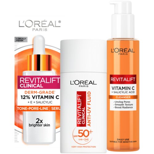 L´Oréal Paris L’Oreal Paris Revitalift Cllinical clear skin beauty set Slike