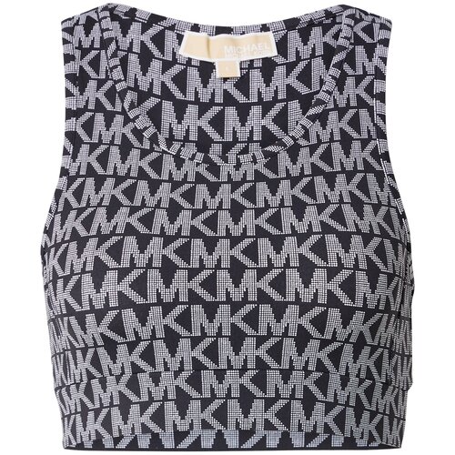 Michael Kors Top svijetlosiva / crna Slike