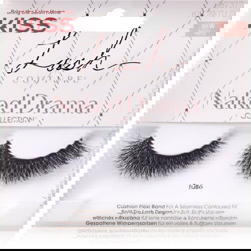 Kiss Lash Couture Naked Drama umjetne trepavice Tulle 2 kom Slike