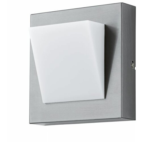 Eglo calgary 1 spoljna zidna lampa/1, led, 1x3,7w, inox/plastika bela Slike