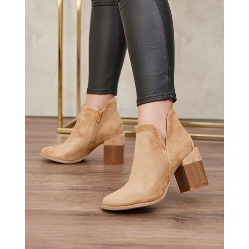 Resti Light brown women&amp;#039;s Ricteas stiletto boots Slike