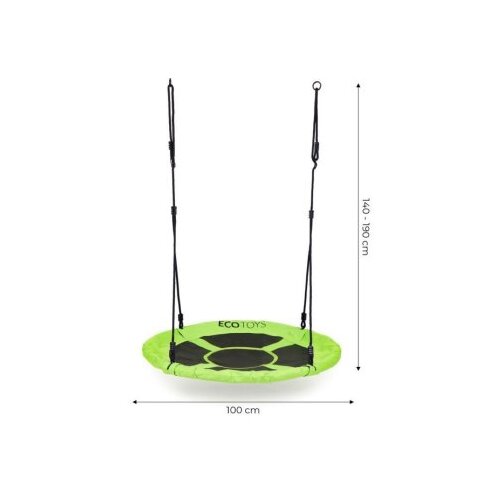 ECO TOYS dečija baštenska ljuljaška green Cene