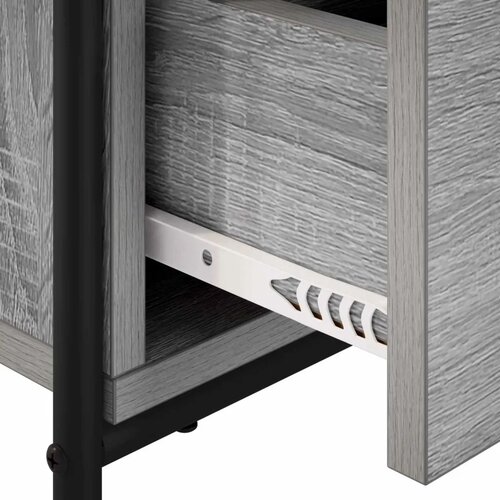  Noćni ormar Siva Sonoma 40 x 30 x 50 cm Konstruirano drvo - Siva Sonoma 1 Slike