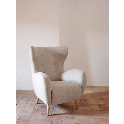 Kave Home Bež fotelj z naslonom Patio &amp;ndash; Slike
